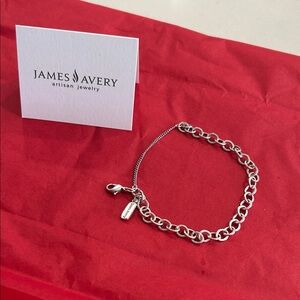 James Avery Silver Chain Bracelet